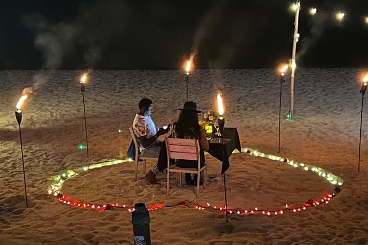 Beachfront Celebration at Doctor's Cave: Private Dinner on Pier One, Montego Bay