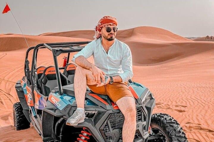 Evening Dubai Desert Safari with 30-Min Buggy Ride, Dune Bashing & BBQ photo 2