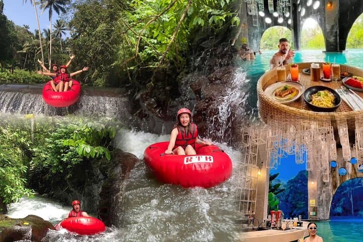 Pakerisan River Tubing with Telagasinga Infinity Pool — Bali Day Adventure