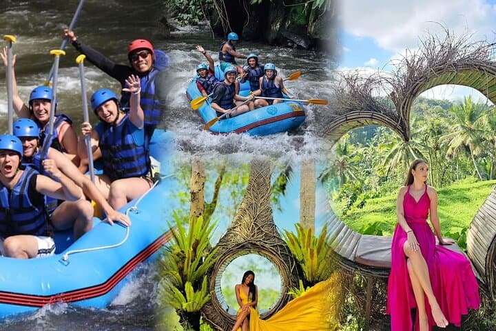 Ayung River Rafting & Heaven Swing: Ubud White-Water Adventure on the Ayung