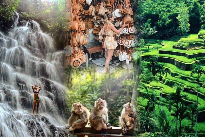 Full-Day Ubud Tour: Kanto Lampo Waterfall, Monkey Forest & Tegallalang Rice Terraces