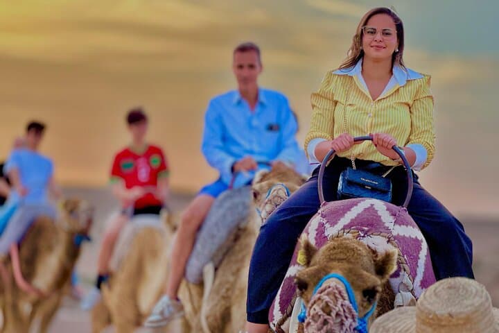 Sunset Camel Ride & Desert Dinner in Agafay: Berber Camp, Fire Show & Transfer from Marrakech photo 5