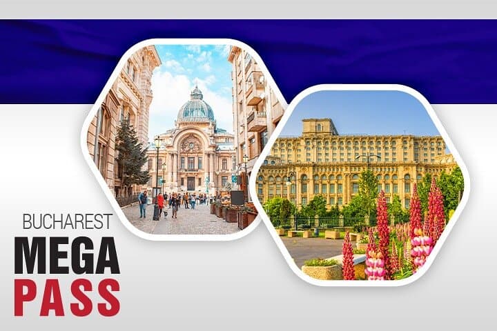 Bucharest MegaCombo: Old Town Walking Tour & Palace of Parliament with 3GB eSIM