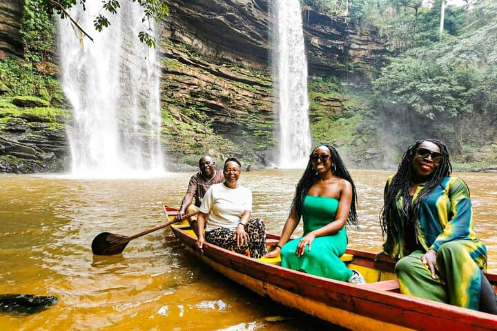 Boti Falls & Aburi Gardens Day Tour — Waterfalls, Umbrella Rock and Cocoa Farm Experience photo 2