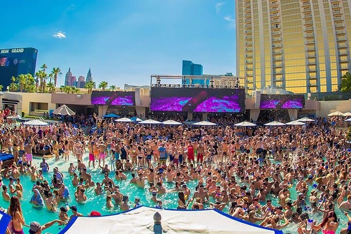 Las Vegas Pool Crawl: VIP Party Bus Dayclubs & Free Drinks on the Strip photo 3