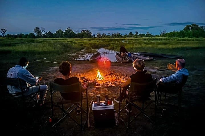 3-Day Mokoro Safari in the Okavango Delta: Camping, Mokoro Poling & Wildlife