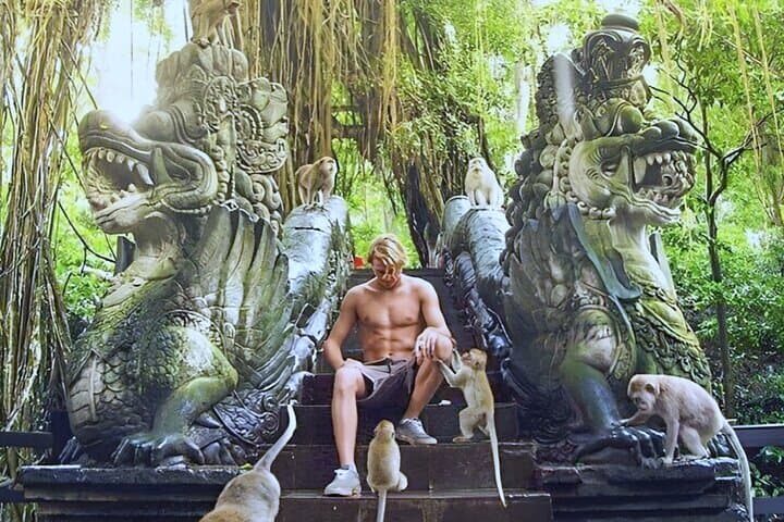 Ubud Zipline, Monkey Forest & Tibumana Waterfall Adventure photo 3