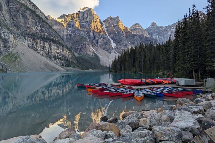 Shared Shuttle to Lake Louise & Moraine Lake from Calgary, Canmore, Banff — Day Trip