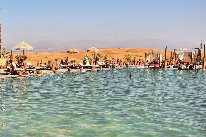 Agafay Desert Day Pass from Marrakech — Pool, Lunch & Desert Camp Relaxation photo 3