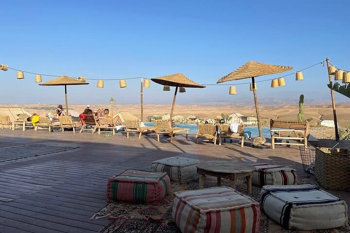 Agafay Desert Day Pass from Marrakech — Pool, Lunch & Desert Camp Relaxation photo 4