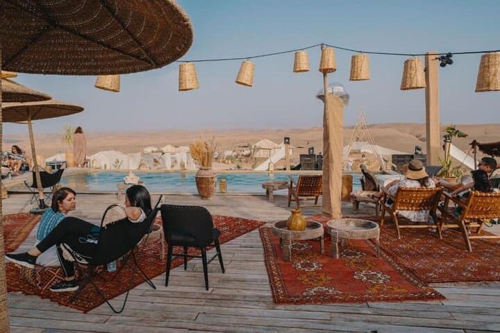 Agafay Desert Day Pass from Marrakech — Pool, Lunch & Desert Camp Relaxation photo 2