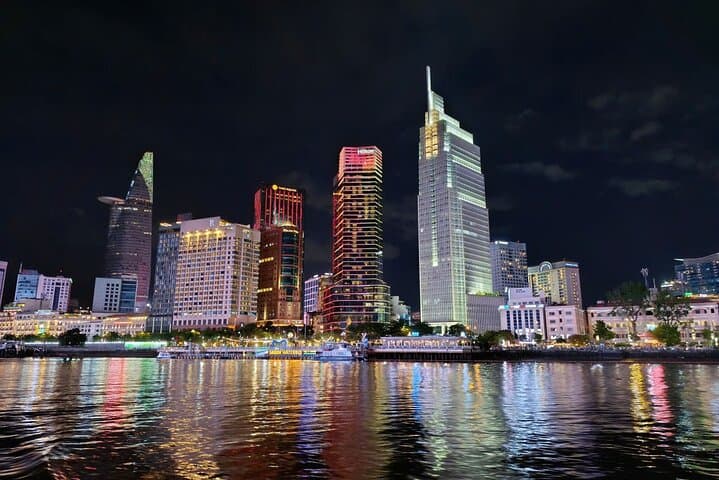 Saigon River Private Dinner Cruise: Nighttime Skyline & Riverside Dining photo 2