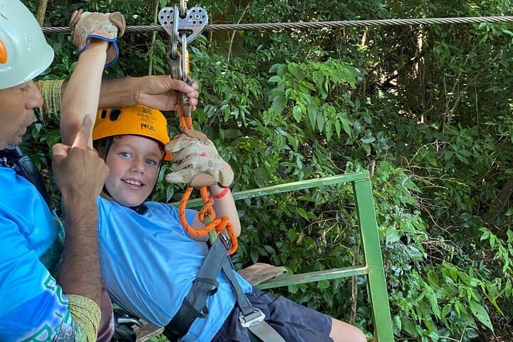 Guanacaste Eco Adventure: Zipline, Horse Ride, Waterslide & Hot Springs photo 3
