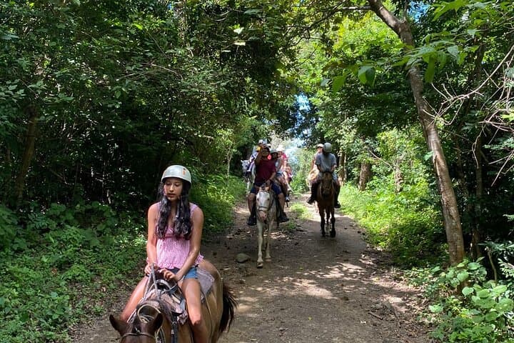 Guanacaste Eco Adventure: Zipline, Horse Ride, Waterslide & Hot Springs photo 4