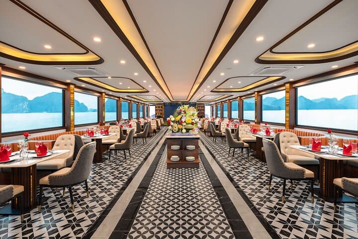 Luxury Halong Bay 5-Star Day Cruise from Hanoi with Buffet & Kayaking photo 2