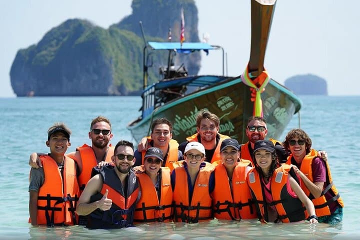 Krabi 4-Island Longtail Boat Trip from Ao Nang — Snorkel, Lunch & Photo Stops photo 2