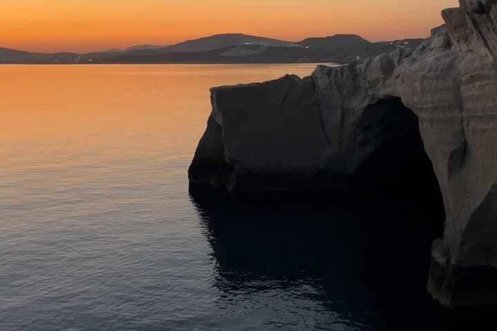 Sunrise at Sarakiniko: Milos Volcanic Coast Sunrise Tour with Pickup photo 2