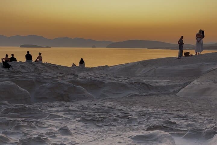 Sunrise at Sarakiniko: Milos Volcanic Coast Sunrise Tour with Pickup photo 3