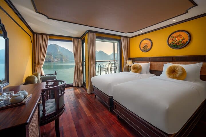 Indochine Cruise 2D1N: Luxury Halong & Lan Ha Bay Overnight