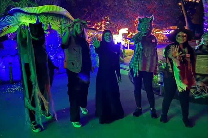 Jurassic Haunt at Dinosaur World: Florida’s Dinosaur Halloween Lights, Train Ride & Trick-or-Treat photo 3