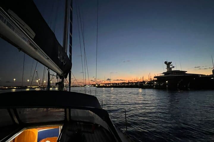 Night Cruise to Ponta Delgada: Starry Sailing and Swim Stops off São Miguel