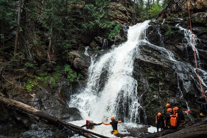 Adventure Canyoning in Kelowna: Rappels, Water Slides & Cedar-Lined Gorges photo 6