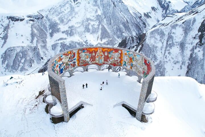 Kazbegi and Gudauri Full-Day Private Tour from Tbilisi — Gergeti Trinity, Jinvali & Mountain Views photo 4