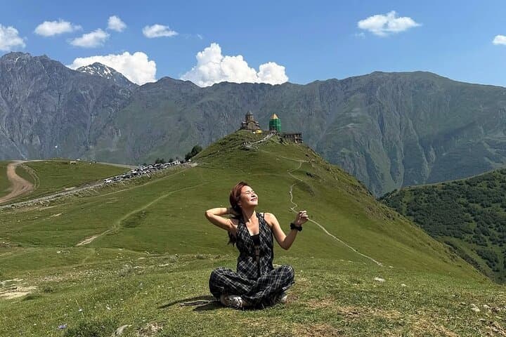 Kazbegi and Gudauri Full-Day Private Tour from Tbilisi — Gergeti Trinity, Jinvali & Mountain Views photo 5