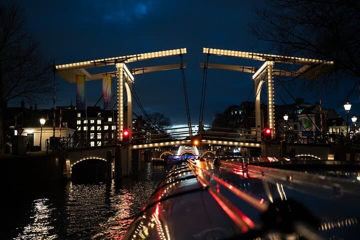 Luxury Amsterdam Light Festival Cruise: Electric Canal Tour with Drinks photo 2