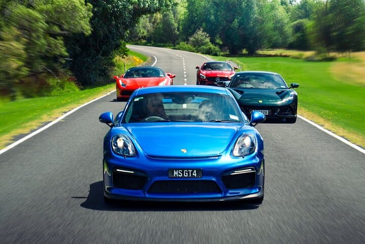 Auckland Supercar Drive: Full-Day Exotic Car Tour with Gourmet Lunch