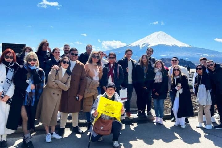 Mt Fuji Day Trip from Tokyo: Kawaguchi Ropeway, Oshino Hakkai & Matcha Experience photo 2