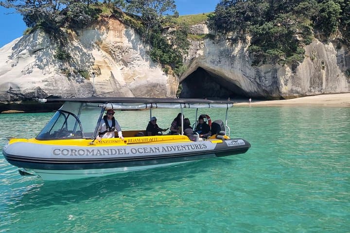Cathedral Cove Guided Boat Tour: 2-Hour Marine Reserve Cruise from Hahei