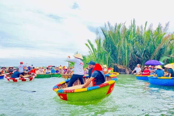 Hoi An Half-Day: Bay Mau Coconut Forest Basket Boat & Ancient Town Lantern Walk photo 2