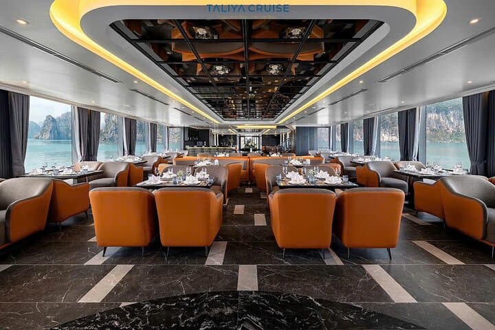 Luxury Day Cruise in Halong & Lan Ha Bay with Gourmet Lunch photo 3
