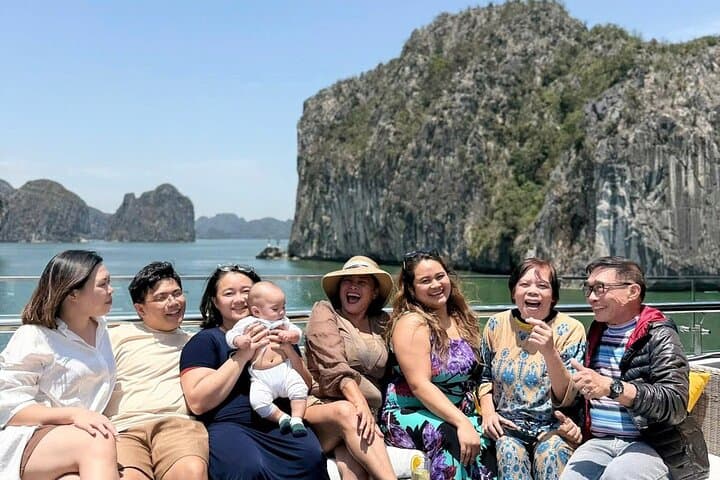 Luxury Day Cruise in Halong & Lan Ha Bay with Gourmet Lunch photo 6