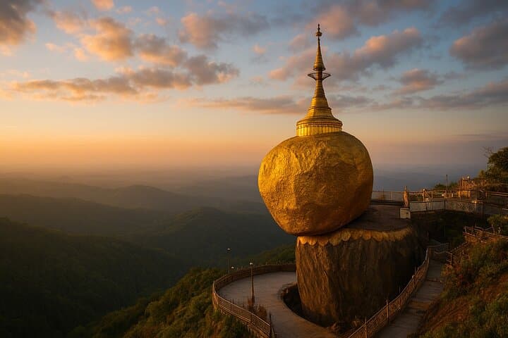 Golden Rock Day Trip from Yangon: Private Kyaiktiyo Pagoda Tour photo 3