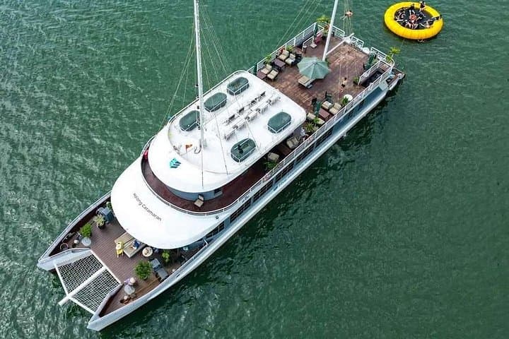 Halong & Lan Ha Bay Catamaran Cruise: Jacuzzi, Kayaks & a Cooking Class on a 6‑Hour Luxury Day Trip photo 2