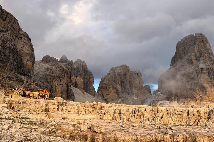 Guided Day Hike in the Brenta Dolomites — Alpine Towers, Mountain Huts & Local Stories