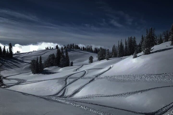 Self-Guided Snowmobiling in Alpine, WY: Grey's River Trails & Rentals