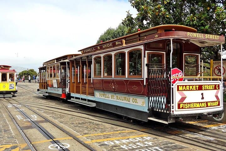 San Francisco Cable Car Audio Tour: Unlimited Rides & Pier 39 Meal Voucher
