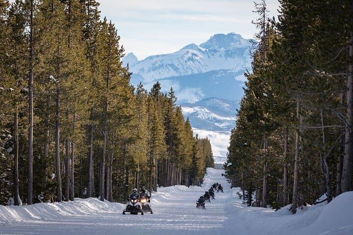 Yellowstone Grand Canyon Full-Day Snowmobile Tour from Jackson Hole photo 3