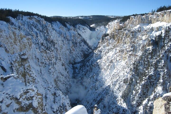 Yellowstone Grand Canyon Full-Day Snowmobile Tour from Jackson Hole photo 2