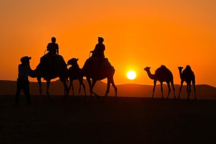 Agafay Desert Sunset Camel Ride, Berber Dinner & Fire Show from Marrakech photo 2