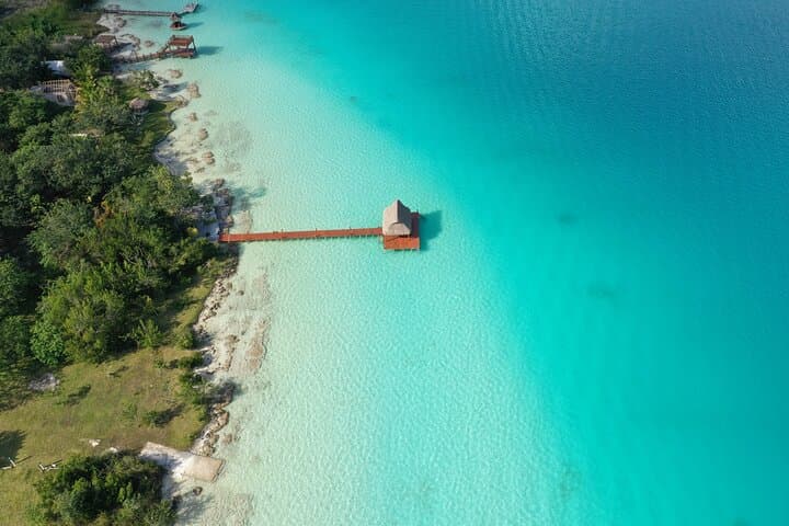 Bacalar Lagoon & Los Rápidos: Private Day Trip from Tulum to the Lagoon of Seven Colors