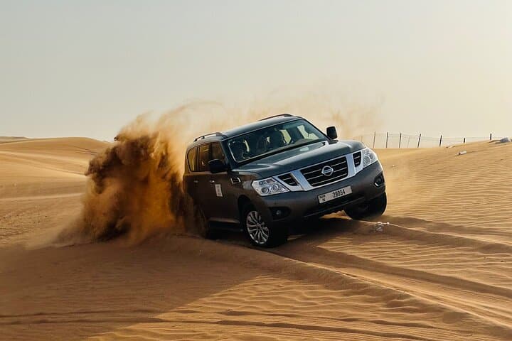 Dubai Red Dunes Sunrise Safari: Camel Ride, Sandboarding & Falcon Encounter photo 5