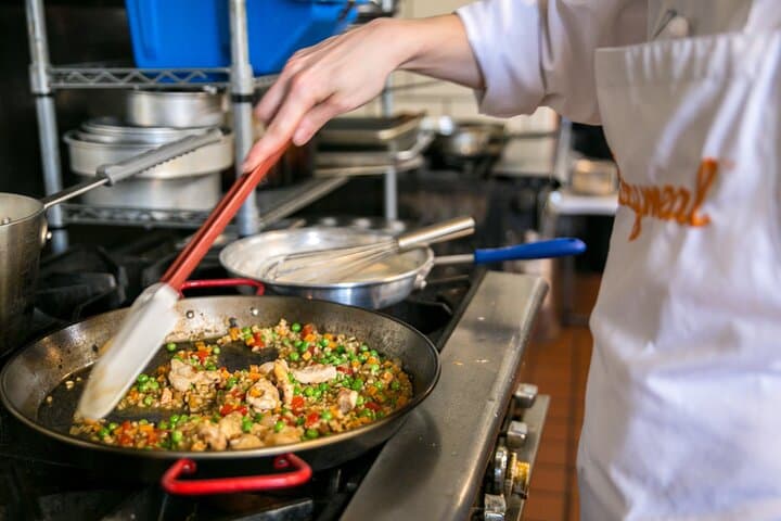 Hands-On Spanish Cooking Class and Seafood Paella in Sacramento photo 6