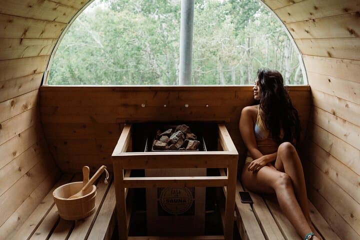 Wild Sauna Experience in the Canadian Rockies Near Banff — Winter Sauna & Cold Plunge photo 2
