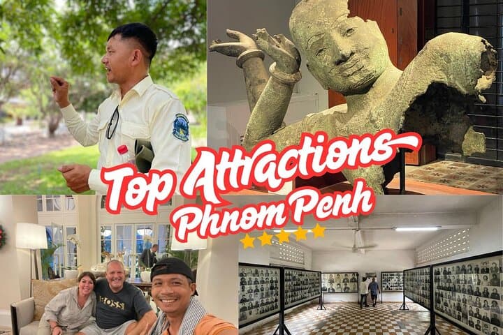 Private Phnom Penh Full-Day Tour — Royal Palace, Wat Ounalom & Killing Fields