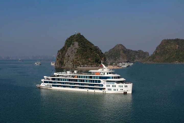 Luna Halong Bay: 5-Star Day Cruise with Glass-Bottom Pool and Gourmet Buffet photo 1