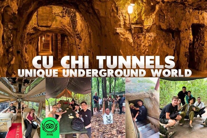 Cu Chi Tunnels Tour from Ho Chi Minh City — Small-Group Half-Day Historical Experience